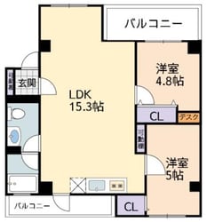 アルコラカーサ安富の物件間取画像